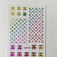 Designer Nail Sticker multi 021