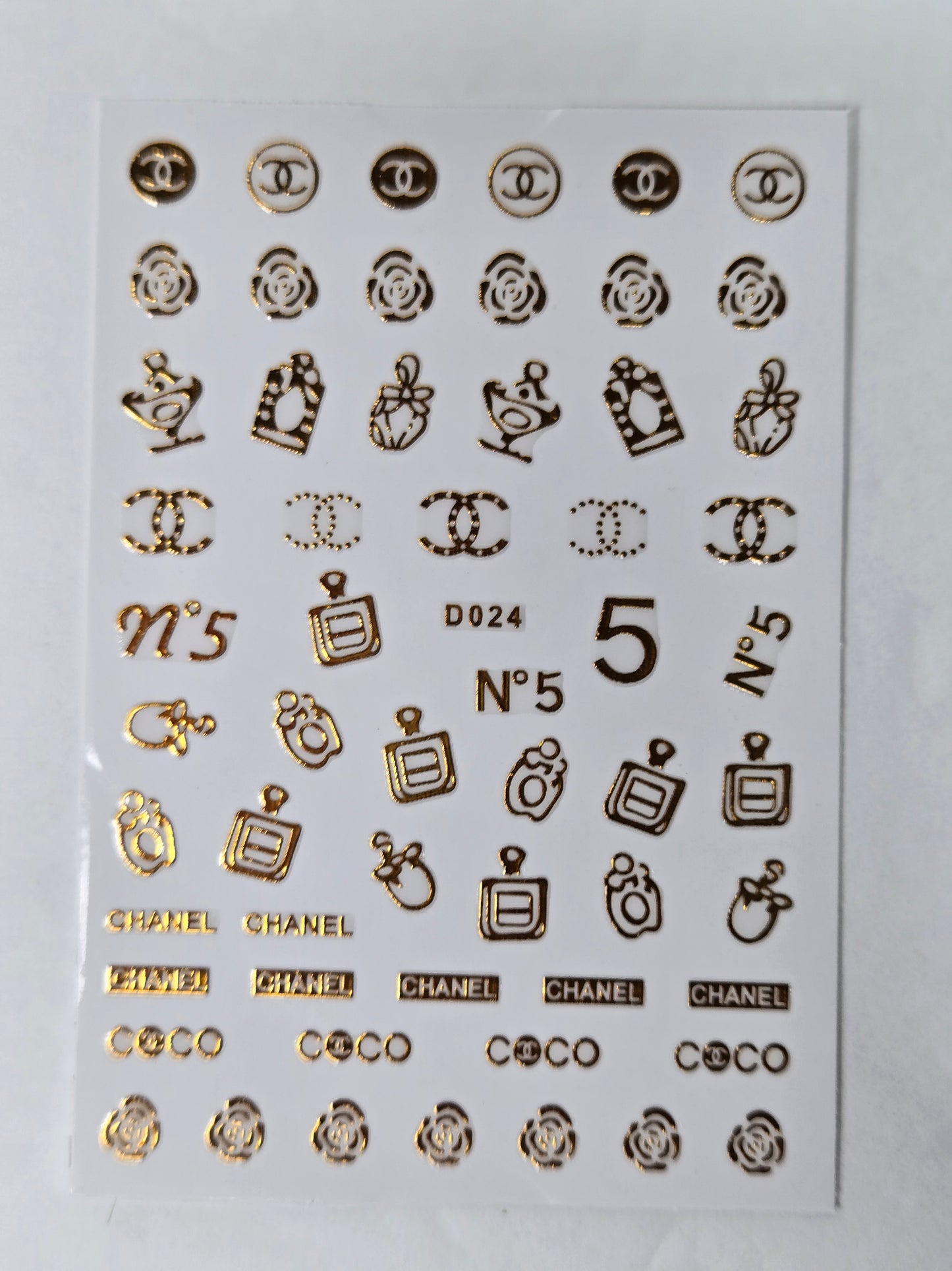 Designer Nail Sticker multi 023