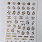 Designer Nail Sticker multi 023