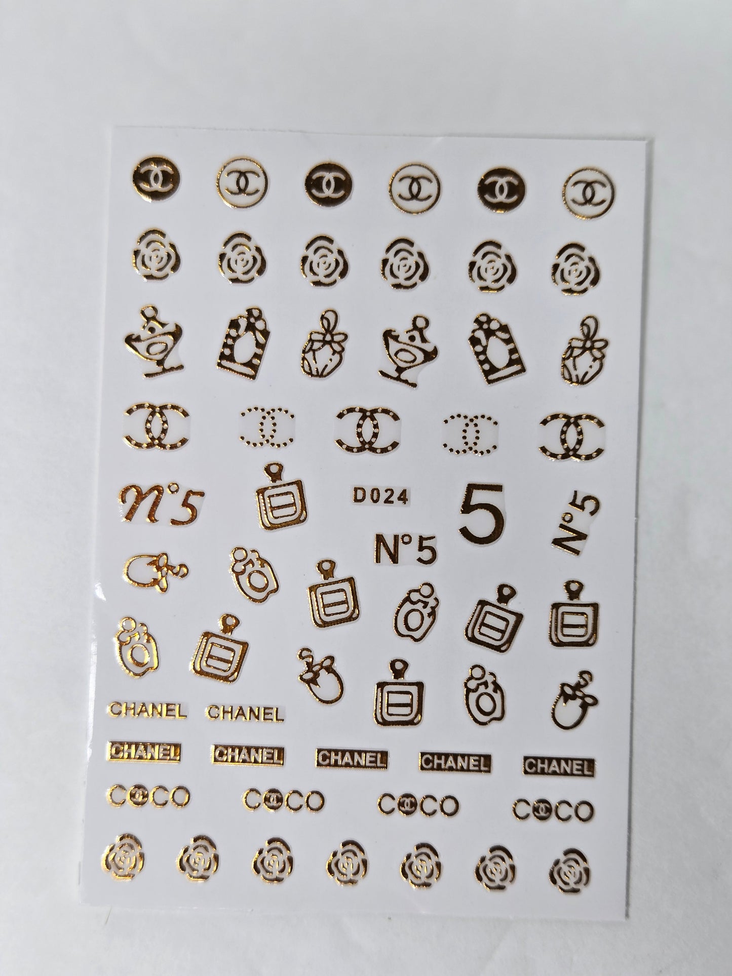 Designer Nail Sticker multi 023