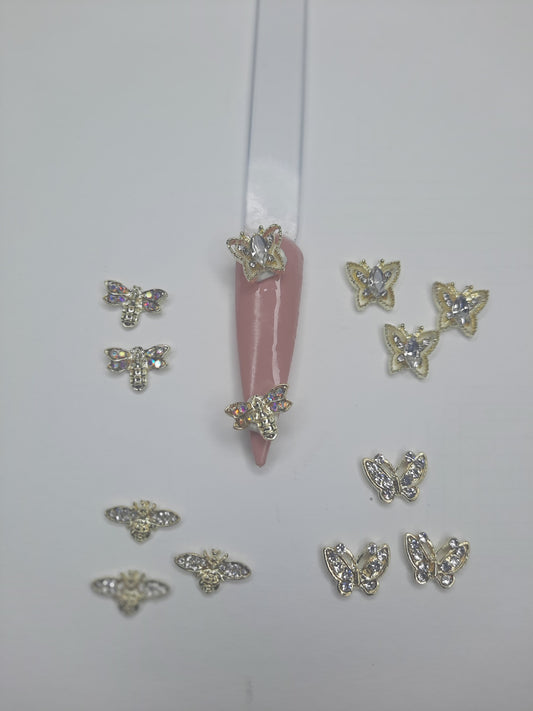 Butterfly Gold Charm Box Mix