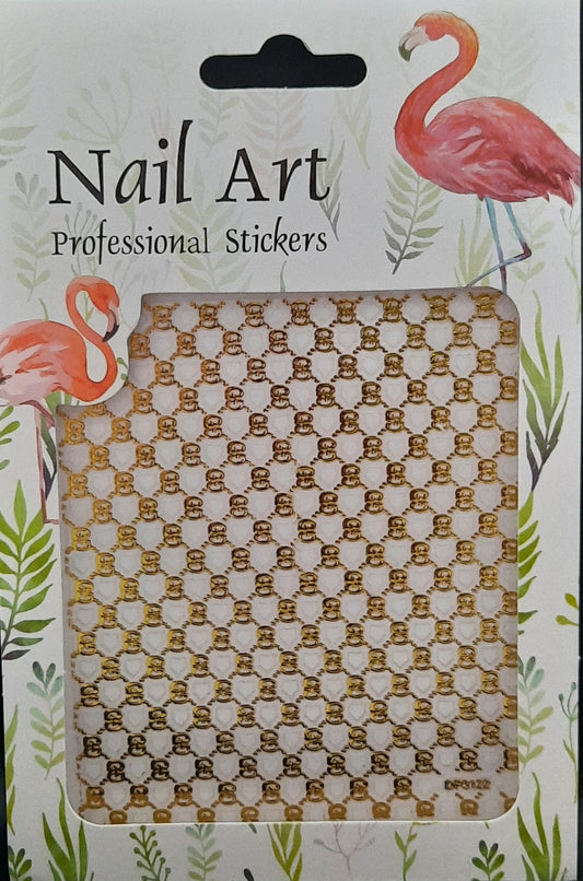 Designer Nail Sticker 001